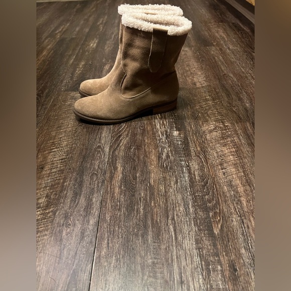 Sole Society Brown Suede Winter Boots - Picture 3 of 5